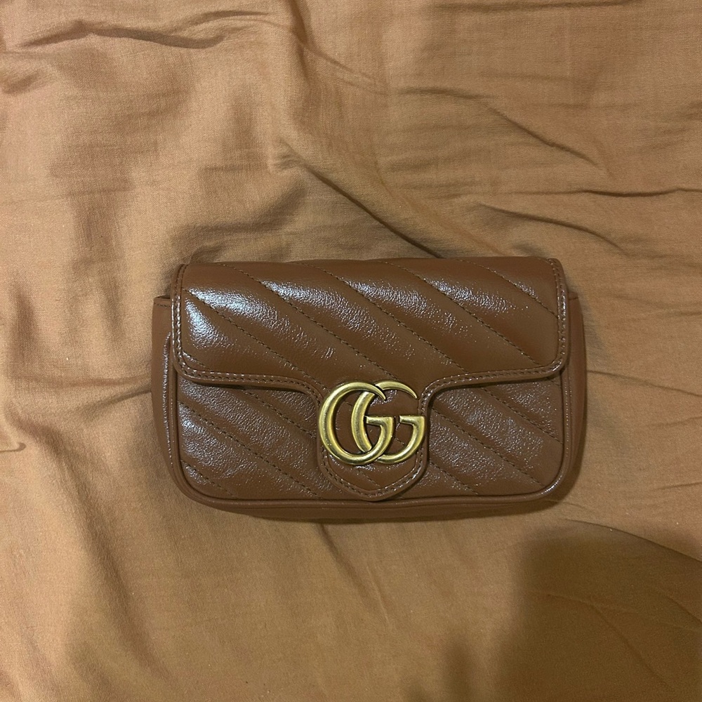 Gucci Mini GG Marmont Shoulder Bag